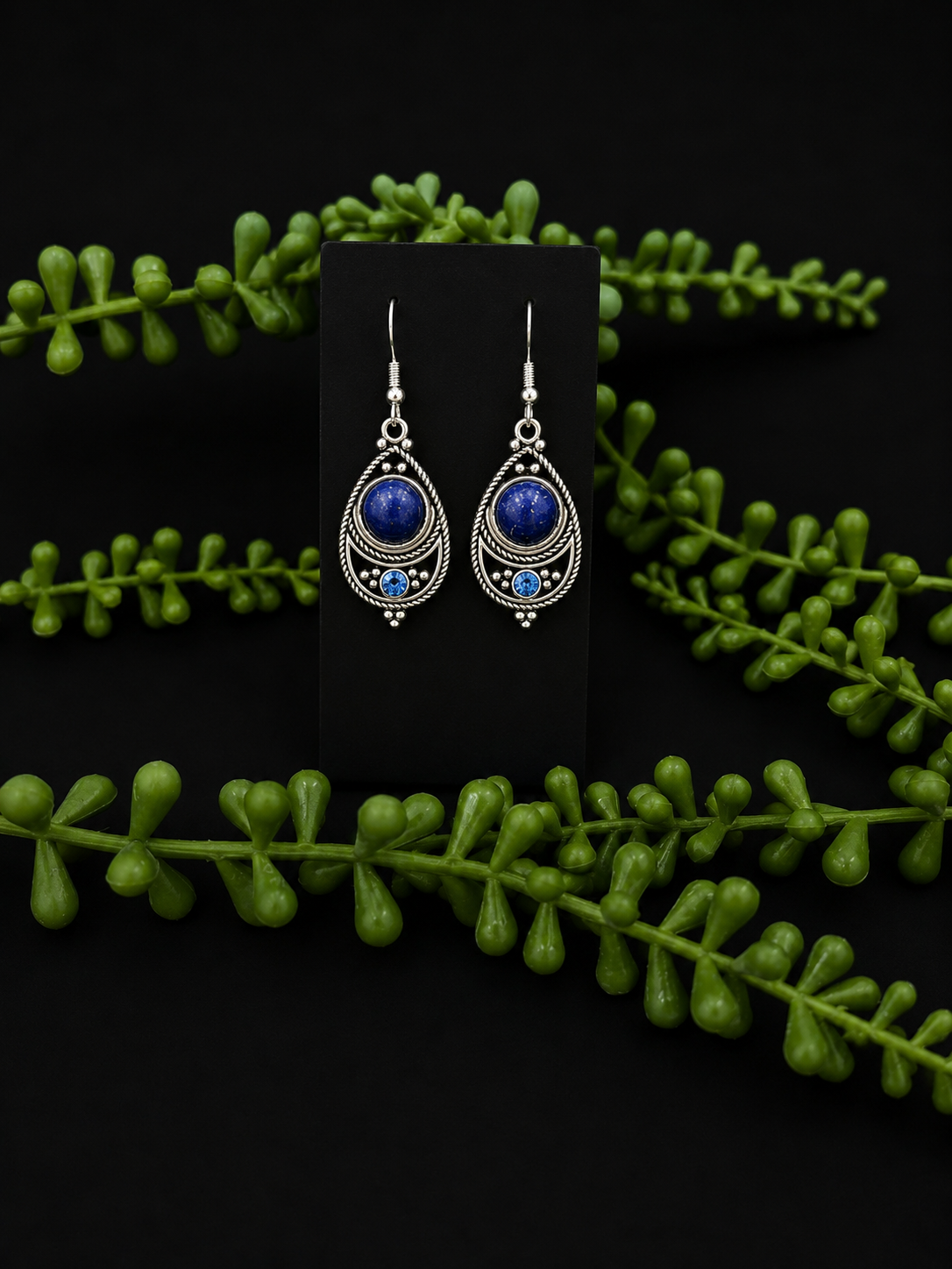 Earrings - Bohemian Blue