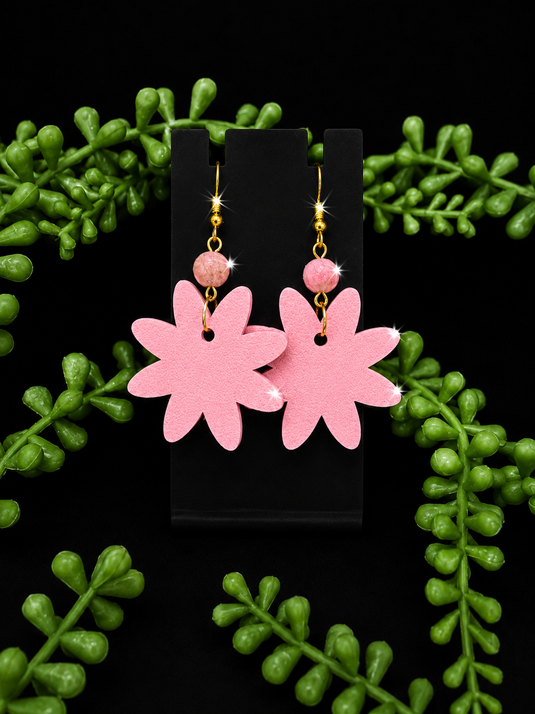 Earrings - Pink Blossoms