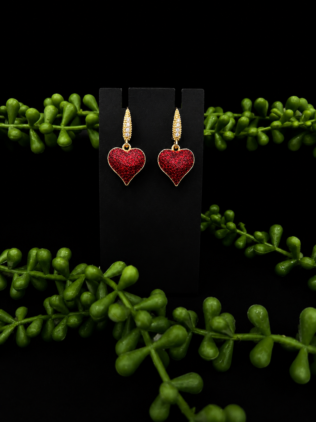 Earrings - A Touch of Class - Red (Sami Collection)