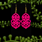 Earrings - Pink Bollywood