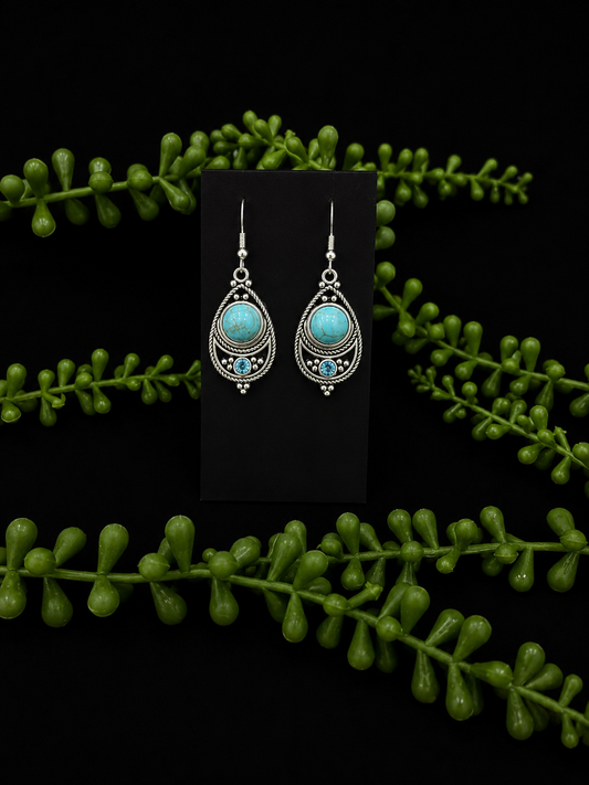 Earrings - Bohemian Torquoise