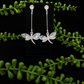 Earrings - Clear Dragon Flies
