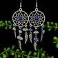 Earrings - Dream Catchers (Blue Stone)