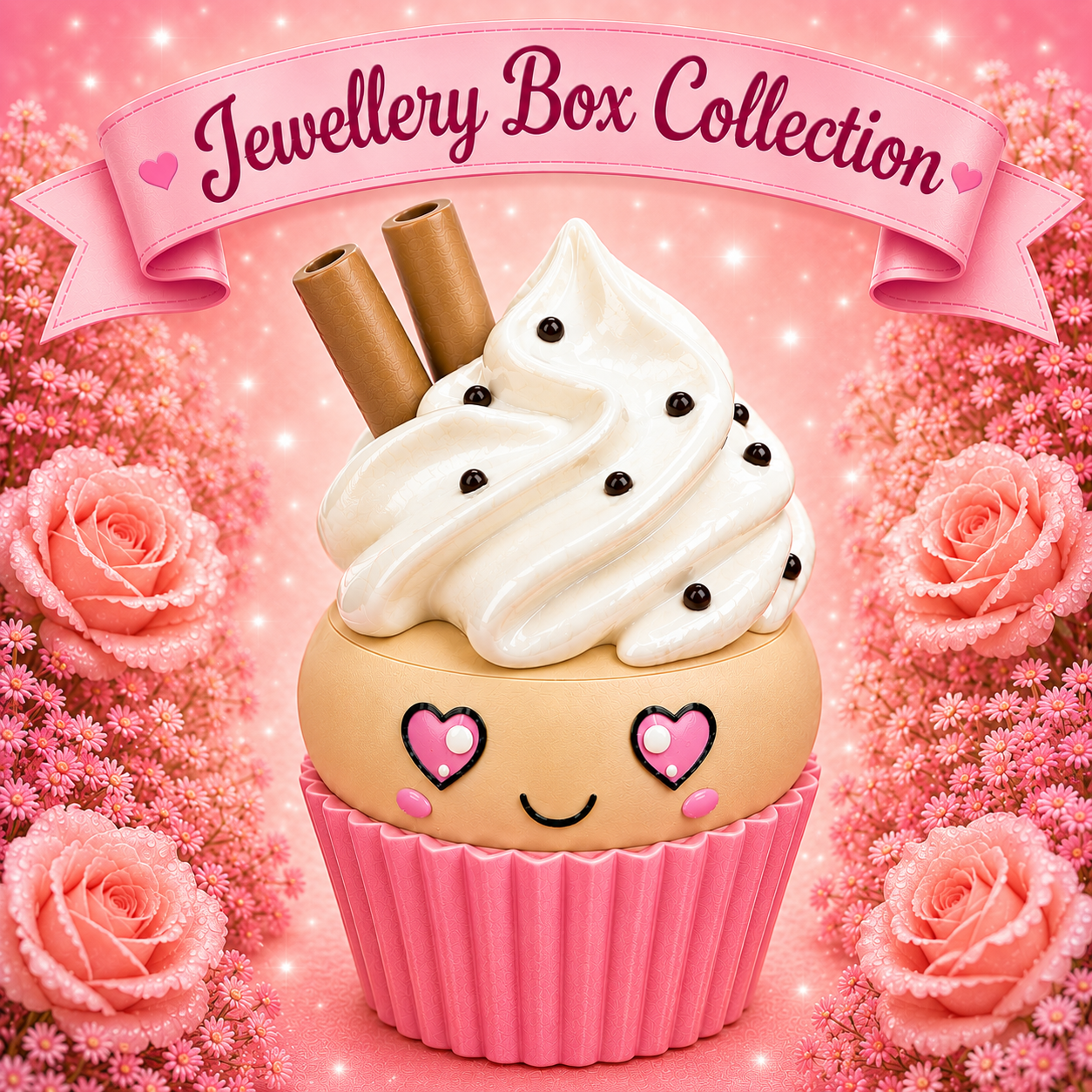 Cupcake Jewellery Box