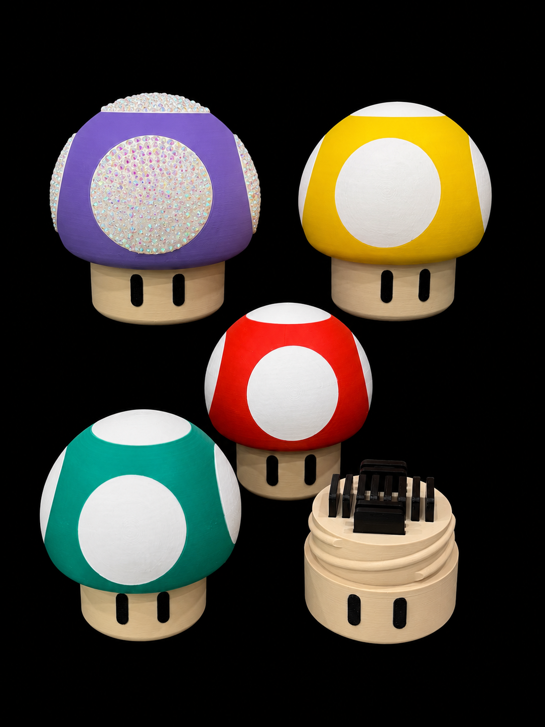Containers - Mushroom - 12 x NS Cartridge Holder