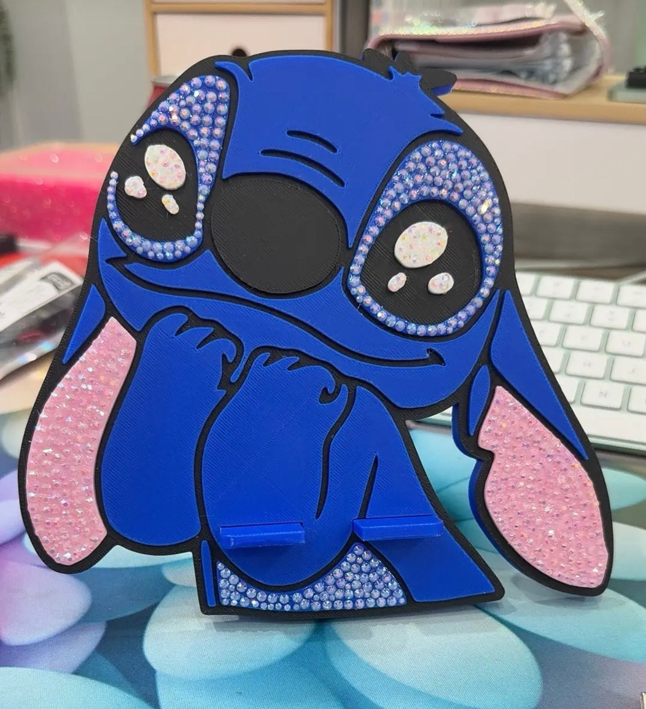 Phone Stand - Blue Alien