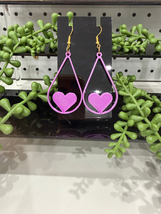 Earrings - Purple Dream Drops