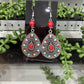 Earrings - Bohemian Red