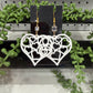 Earrings - Elegant Heart (Large)