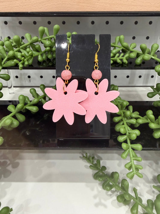 Earrings - Pink Blossoms