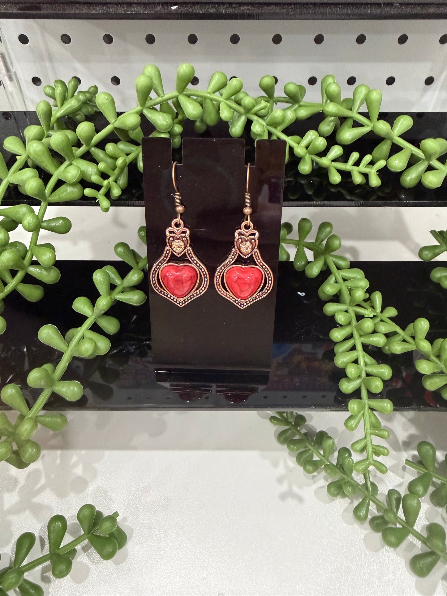 Earrings - Bohemian Hearts