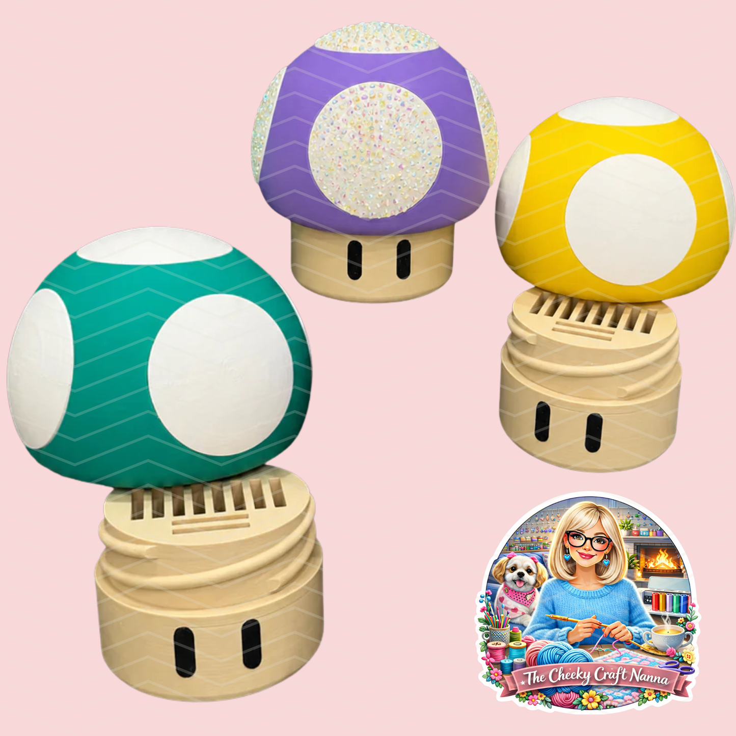 Containers - Mushroom - 12 x NS Cartridge Holder